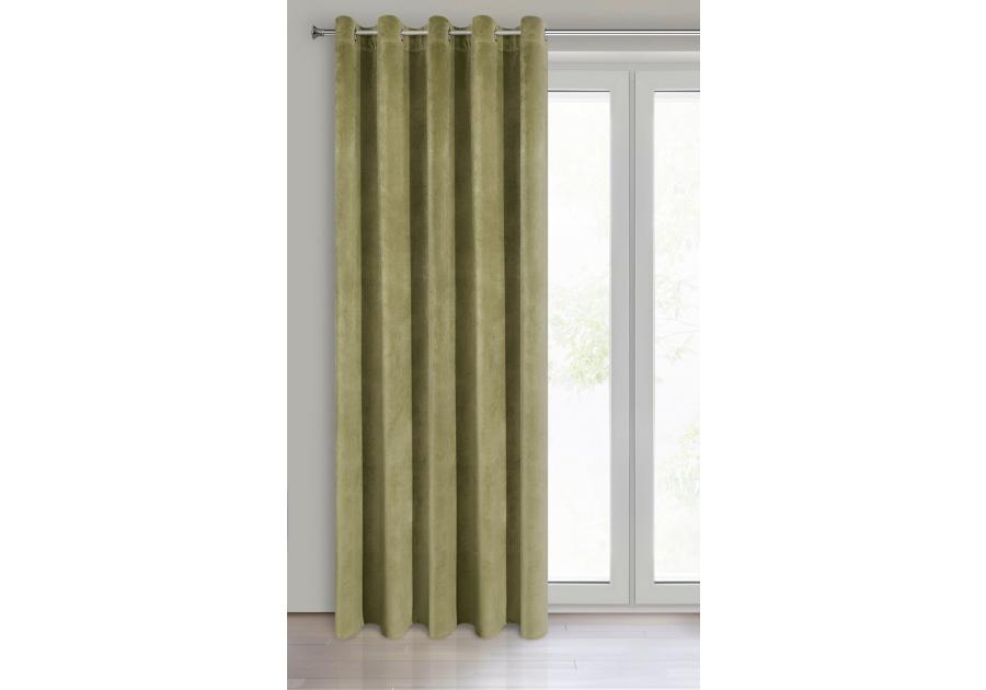 Zdjęcie: Zasłona gotowa Villa 140x250 cm oliwkowy EUROFIRANY