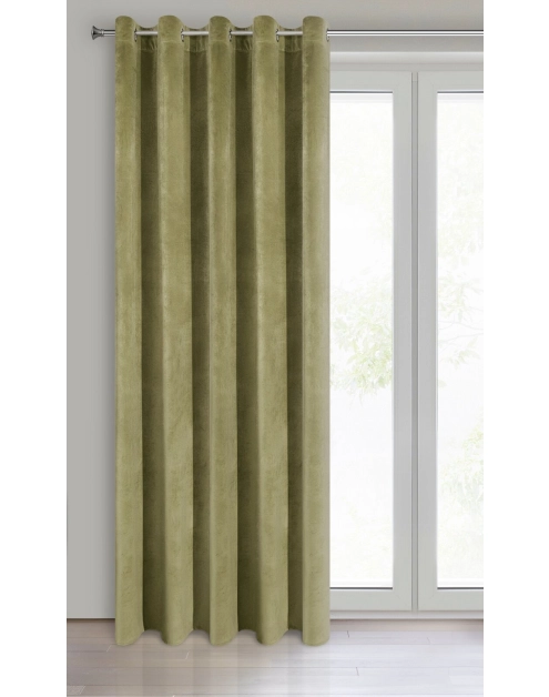 Zdjęcie: Zasłona gotowa Villa 140x250 cm oliwkowy EUROFIRANY