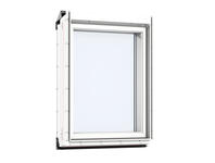 Zdjęcie: Okno kolankowe VIU 0070 drewniano-poliuretanowe stałe, 78x115 cm VELUX