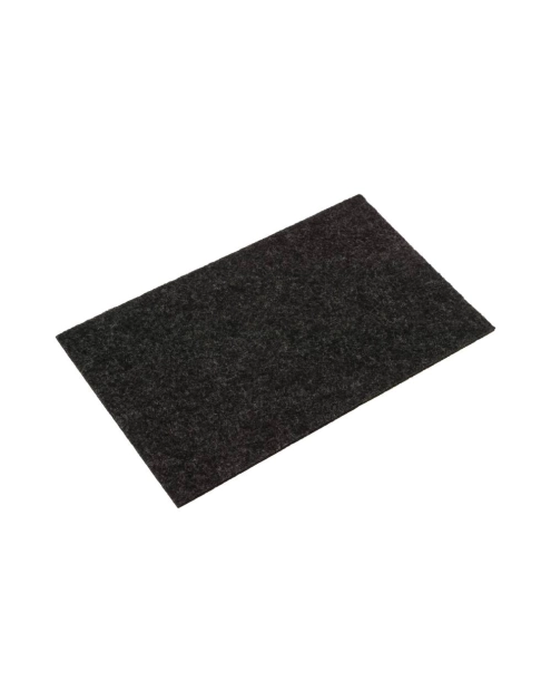 Zdjęcie: Podkładki filcowe samoprzylepne czarne 100x165 mm METRO