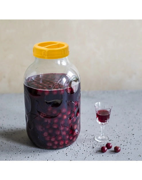 Zdjęcie: Słoiki 5 L z plastikową zakrętką BROWIN