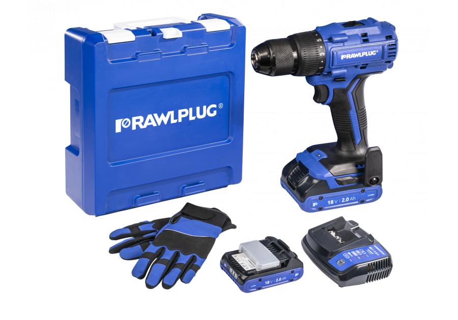 Zdjęcie: Wiertarko-wkrętarka 70 Nm 18 V RawlDRIVER RAWLPLUG