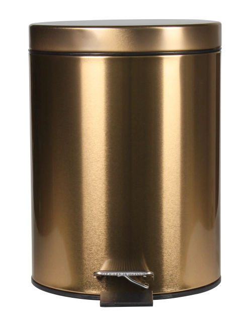Zdjęcie: Kosz na śmieci Sheen 5 L, 28x20x20 cm złoty SPLENDID