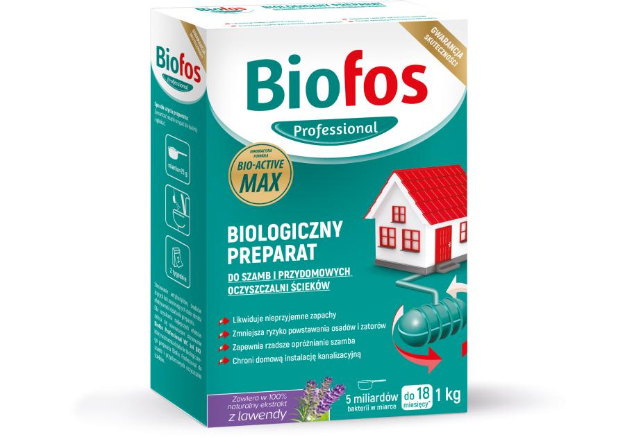 Zdjęcie: Preparat do szamba, oczyszczalni 1 kg Biofos GRUPA INCO