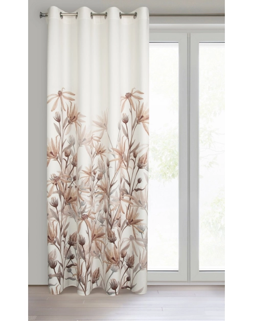 Zdjęcie: Zasłona gotowa Inez 140 x 250 cm beżowy EUROFIRANY