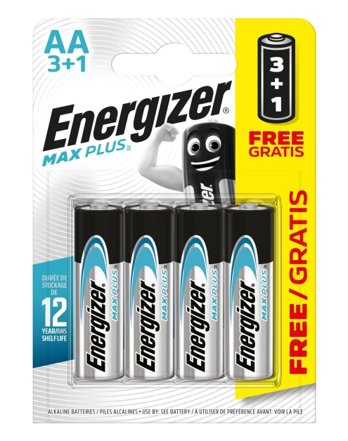 Zdjęcie: Bateria Max Plus AA LR6 Blister 3+1 szt. ENERGIZER
