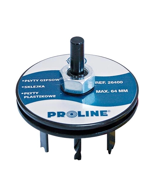 Zdjęcie: Wycinak do otworów z regulacją gips, drewno PROLINE