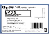 Zdjęcie: Kątownik PVC łukowy BP3N 300 biały BELLA PLAST