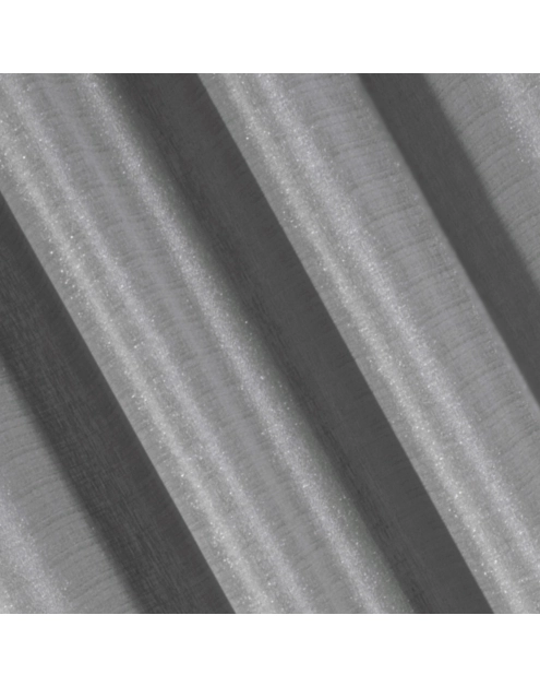 Zdjęcie: Zasłona Carina 140x250 cm srebrna na przelotkach EUROFIRANY