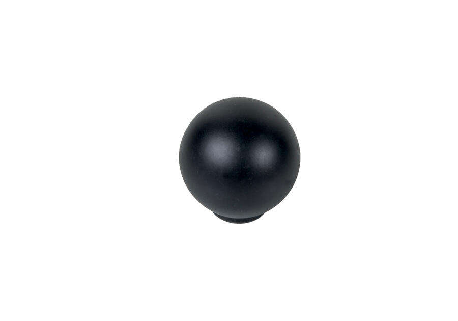 Zdjęcie: Gałka meblowa DG16 z mufą czarny GAMET