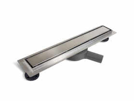 Odpływ liniowy z obrotowym syfonem 360 Drain (pod płytkę / Virgin) 70 cm BALNEO