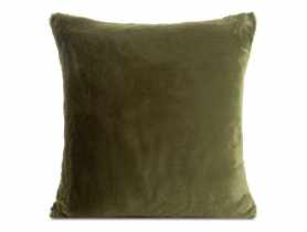 Poszewka dekoracyjna Nina 45x45 cm oliwkowa EUROFIRANY