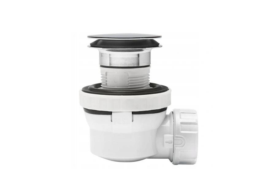 Zdjęcie: Syfon umywalkowy niski Nano 6.7 chrom WIRQUIN