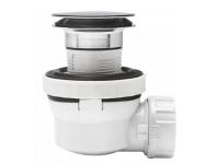 Zdjęcie: Syfon umywalkowy niski Nano 6.7 chrom WIRQUIN