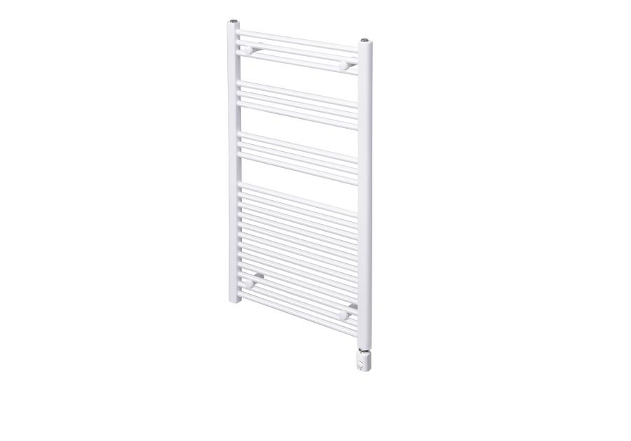 Zdjęcie: Grzejnik łazienkowy elektryczny Elektra 1060x550 mm biały ALPLAST