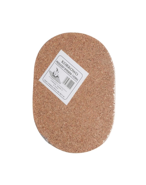 Zdjęcie: Komplet 4 podkładek owalnych 22x30 cm korek naturalny ALTOMDESIGN