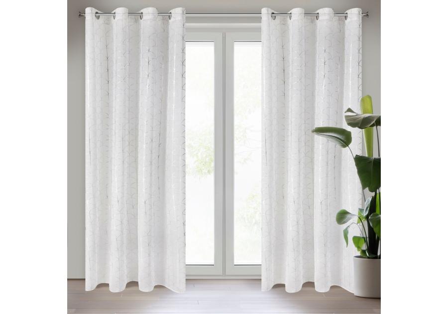 Zdjęcie: Firana gotowa Milly 140x250 cm biały EUROFIRANY