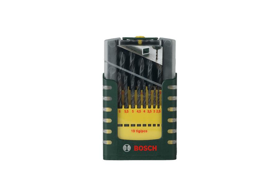 Zdjęcie: Zestaw wierteł do metalu HSS-R 19 sztuk BOSCH