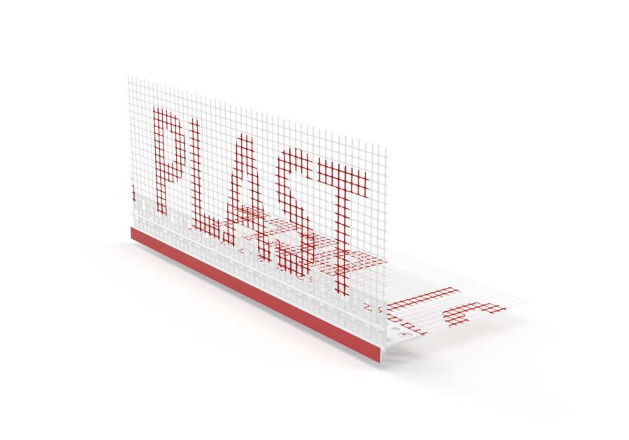 Zdjęcie: Okapnik PVC z siatką BP14 Plus N BELLA PLAST