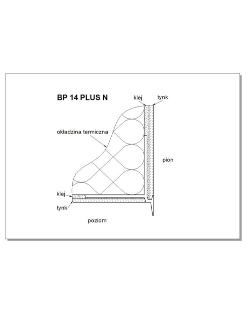 Zdjęcie: Okapnik PVC z siatką BP14 Plus N BELLA PLAST