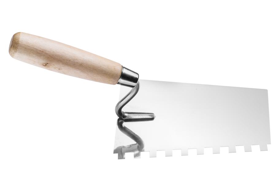 Zdjęcie: Kielnia 16 cm 8x8 mm zębata HARDY