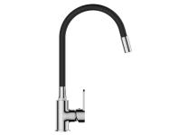 Zdjęcie: Bateria zlewozmywakowa Ksanti chrom-czarna INVENA