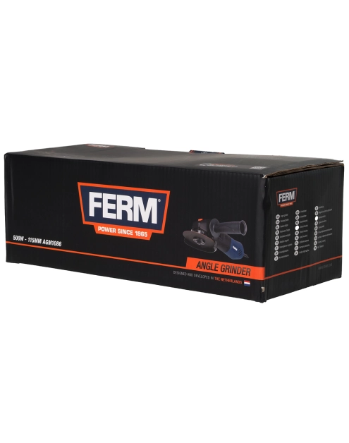 Zdjęcie: Szlifierka kątowa 115 mm - 500 W FERM