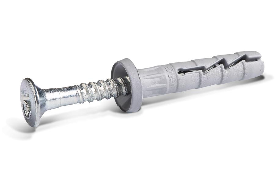 Zdjęcie: Kołek FX-C wbijany szybkiego montażu z kołnierzem cylindrycznym 6x80 mm 100 szt. KOELNER