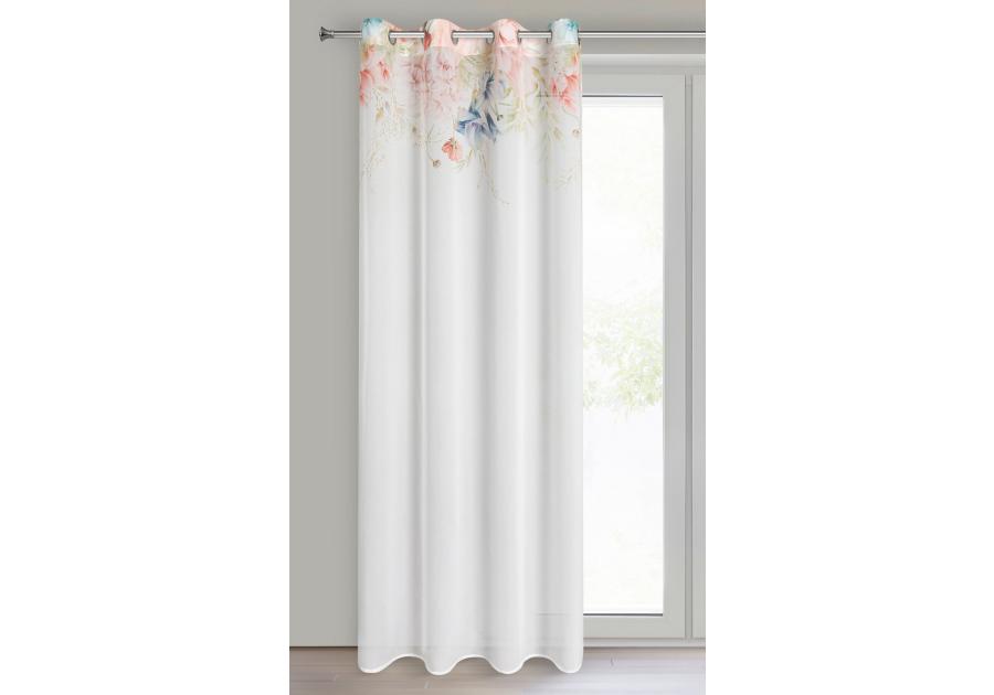Zdjęcie: Zasłona gotowa Arlena 135 x 250 cm biały EUROFIRANY
