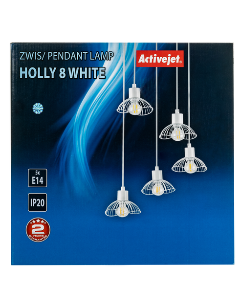 Zdjęcie: Lampa wisząca AJE-HOLLY 8 White 5xE14 ACTION