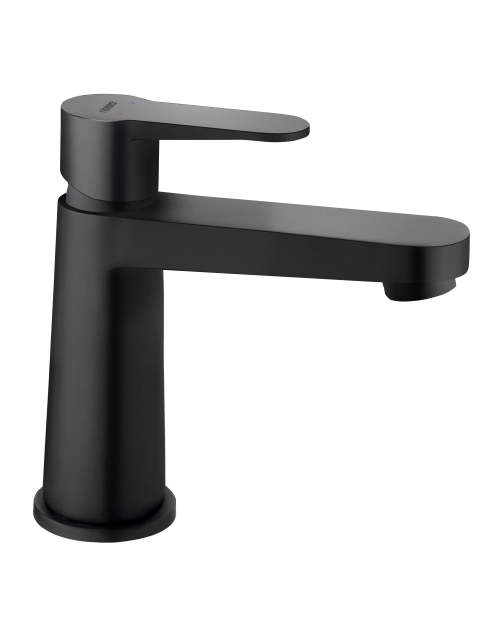 Zdjęcie: Bateria Nostris umywalkowa stojąca czarna FERRO