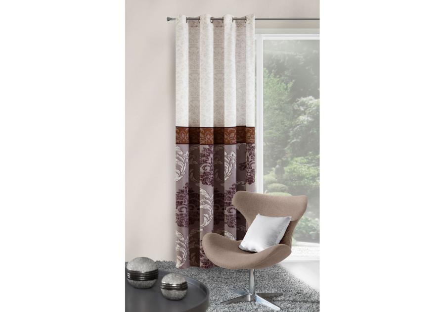 Zdjęcie: Zasłona Adam 140x250 cm multikolor na przelotkach EUROFIRANY