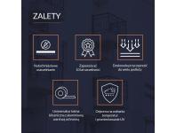 Zdjęcie: Taśma dekarska uszczelniająca wzmocniona, kolor ceglasty Rs Tape 15 cm - 10 m TYTAN PROFESSIONAL