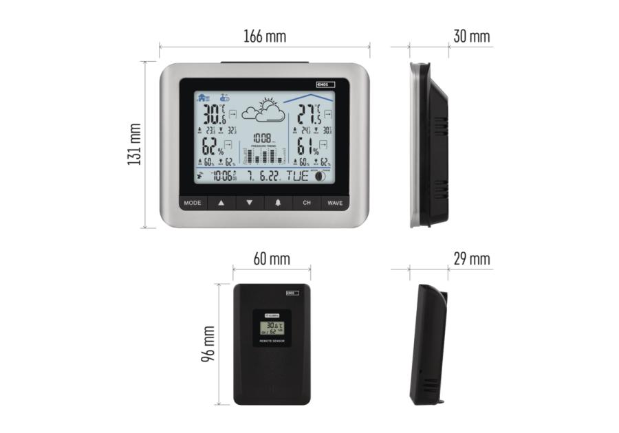 Zdjęcie: Stacja pogodowa E0316 EMOS