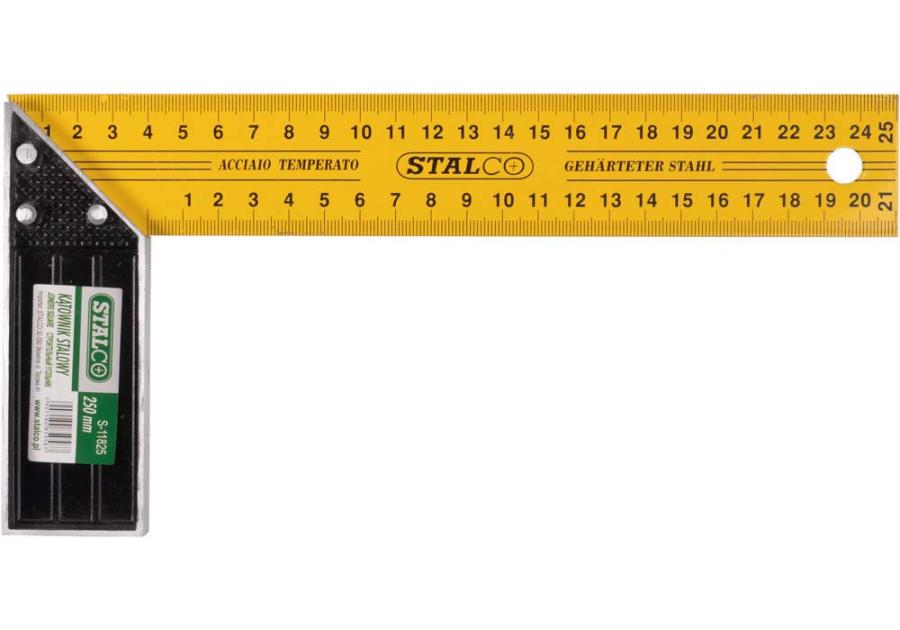 Zdjęcie: Kątownik 400 mm stalowy s-11840 STALCO