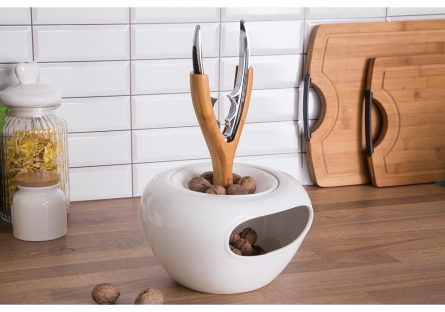 Zdjęcie: Miska Regular na orzechy z bambusowym uchwytem/Dziadkiem do orzechów nbc ALTOMDESIGN