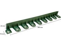 Zdjęcie: Obrzeże elastyczne 3 m zielone zestaw plus 12 kotew HD STELLA GREEN