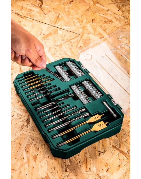 Zdjęcie: Zestaw wierteł i bitów 58 szt. VERTO