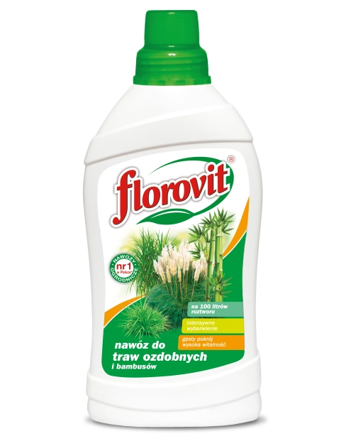 Zdjęcie: Nawóz płynny do traw ozdobnych i bambusów 1kg FLOROVIT