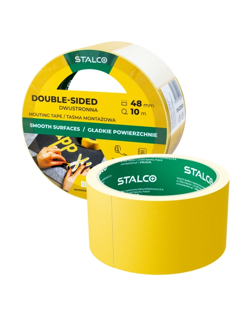 Zdjęcie: Taśma montażowa dwustronna 48 mm x 5 m STALCO