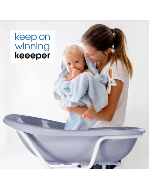 Zdjęcie: Wanienka 84 cm z korkiem Maria stars biały KEEEPER