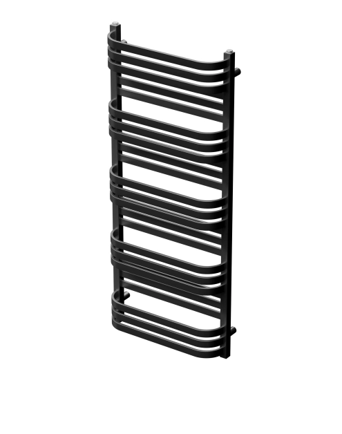 Zdjęcie: Grzejnik łazienkowy Diego 3 czarny mat 1240x530 mm 600 W PSB