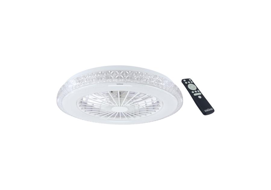 Zdjęcie: Plafoniera SMD LED z wiatrakiem Monsun C 48 W kolor biały STRUHM