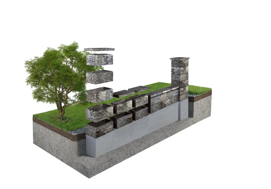 Zdjęcie: Daszek ogrodzenia Piro CP20 kasyt JONIEC