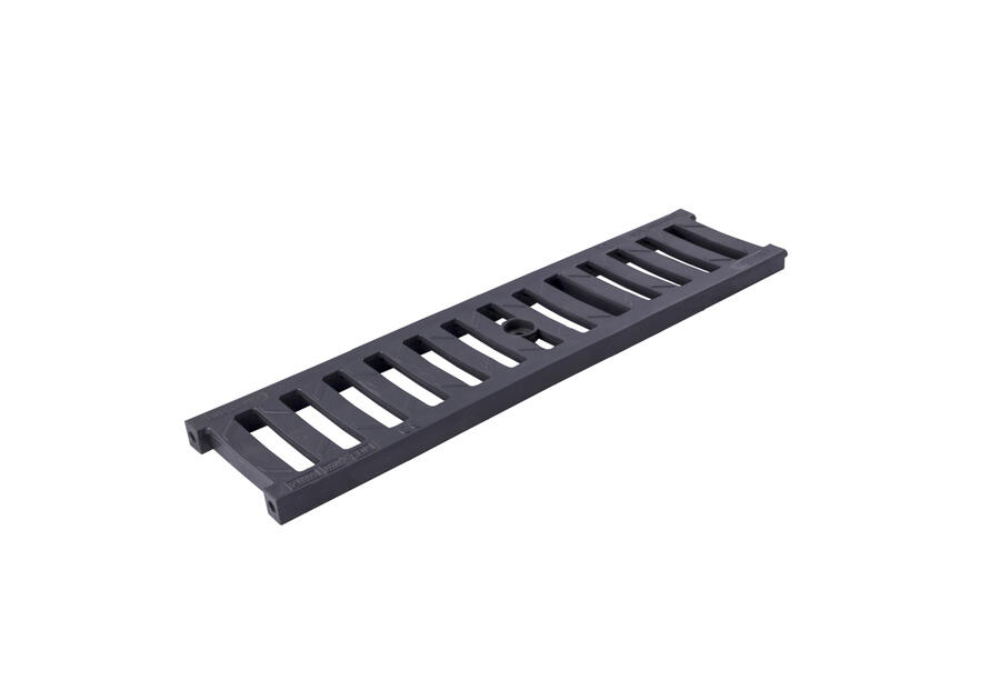 Zdjęcie: Odwodnienie liniowe krata grafit PVC A 15, 500x126x20 mm ZMM MAXPOL