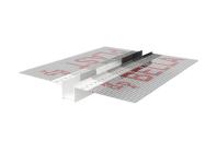 Zdjęcie: Listwa do boniowania PVC z siatką BP11 H2RS L300 biała BELLA PLAST