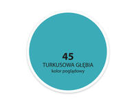 Zdjęcie: Farba lateksowa Moc Koloru turkusowa głębia 2,5 L DEKORAL