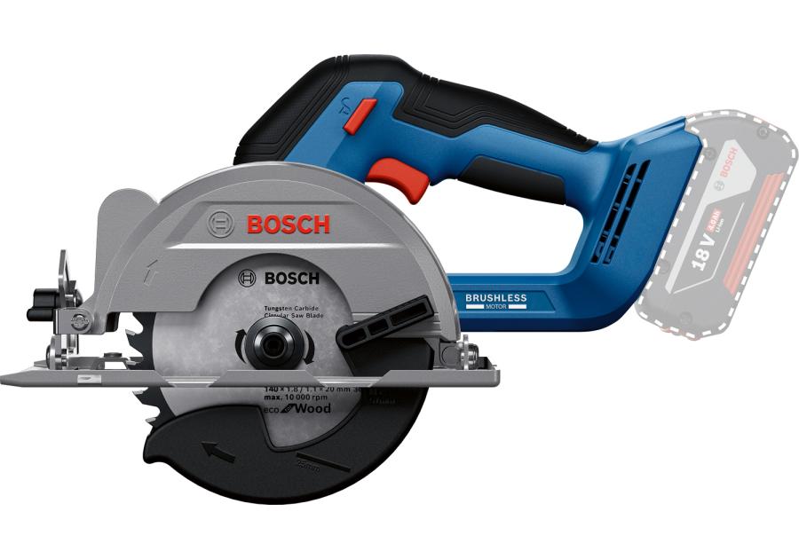 Zdjęcie: Akumulatorowa pilarka tarczowa GKS 18V-51 Professional BOSCH