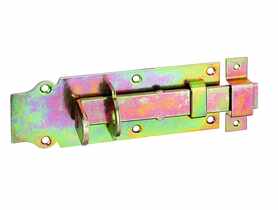 Zasuwa zamkowa z obejmą ocynk 180x64 mm ALBERTS