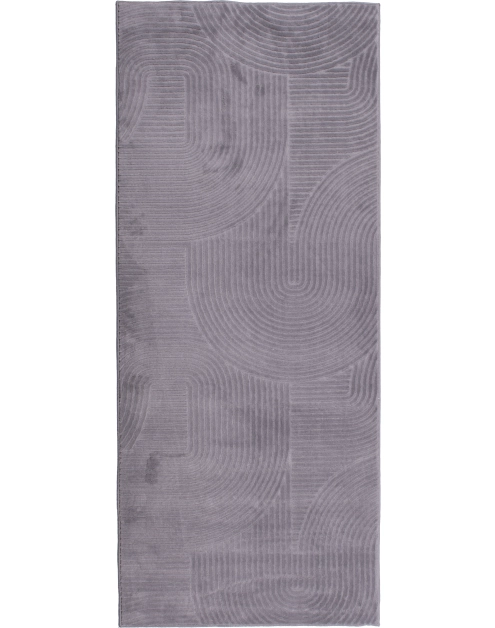 Zdjęcie: Chodnik Stilo 67x160 cm abstrakcyjny szary MULTI-DECOR